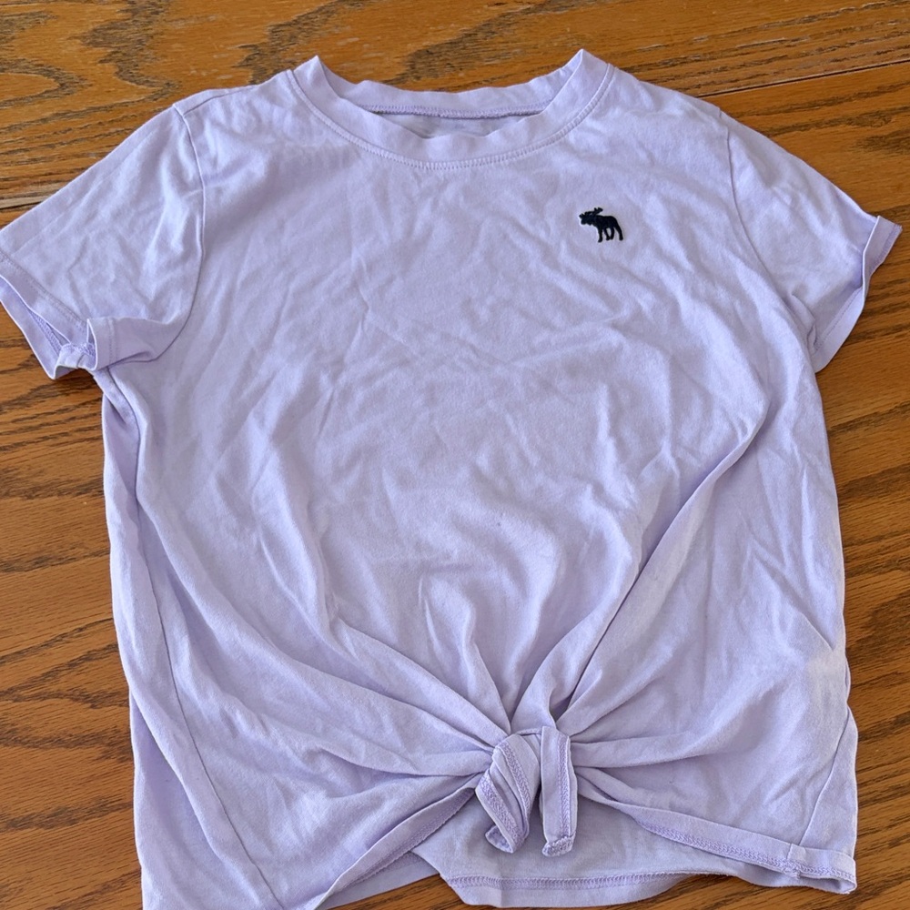 Abercrombie Kids Light Purple Short Sleeve Tee